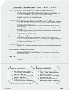 APC1 Security Alarm passcard (back) 