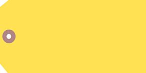 CSU-5136 Blank Tags - Yellow