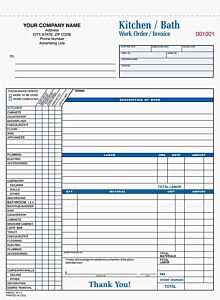 KBWCC-871-3 Kitchen / Bath Work Order-Estimate